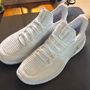 Under Armour White Athletic Sneakers 12 flow